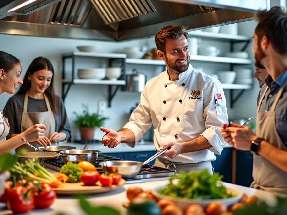 Celebrity Chef Otevírá Nové Vzrušující Kuchyňské Zařízení Na Škole V Warringtonu